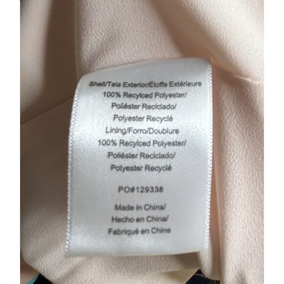 Modcloth Gown Blush Pink Chiffon Size Medium Wrap Dress Queen of Eden Maxi NEW - Picture 13 of 15